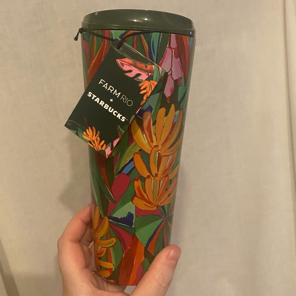 Starbucks Farm Rio Tropical Tumbler - Green and Orange